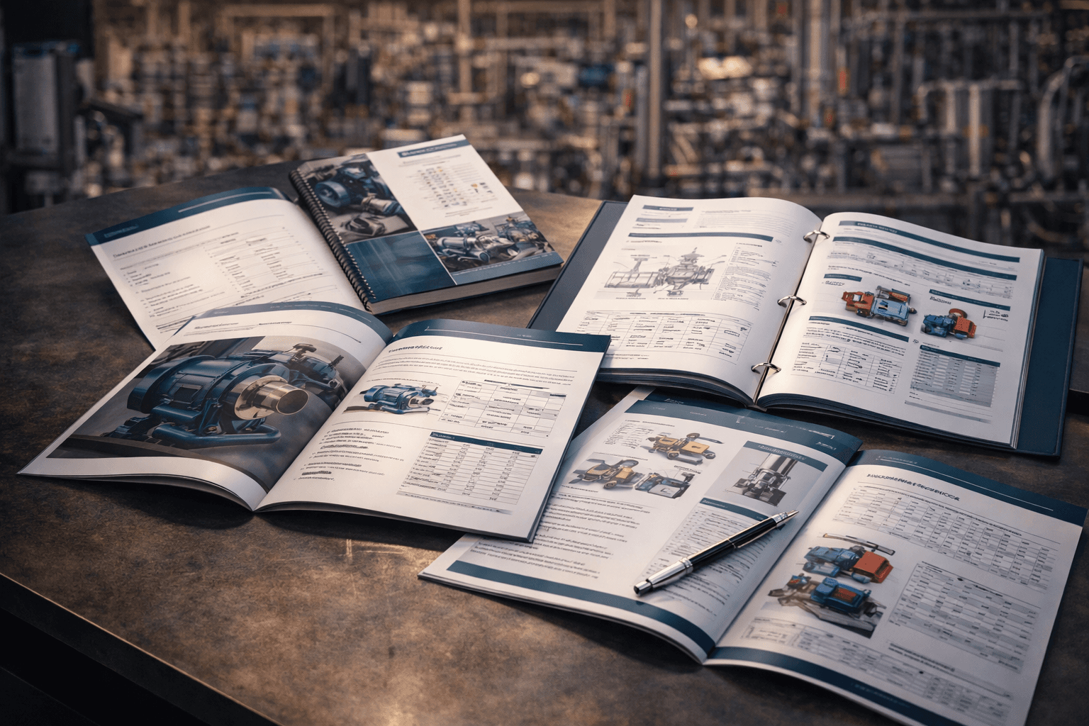 Catálogos y materiales disponibles